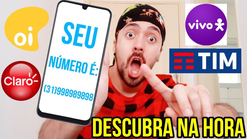 Como descobrir o numero do chip do seu celular 1