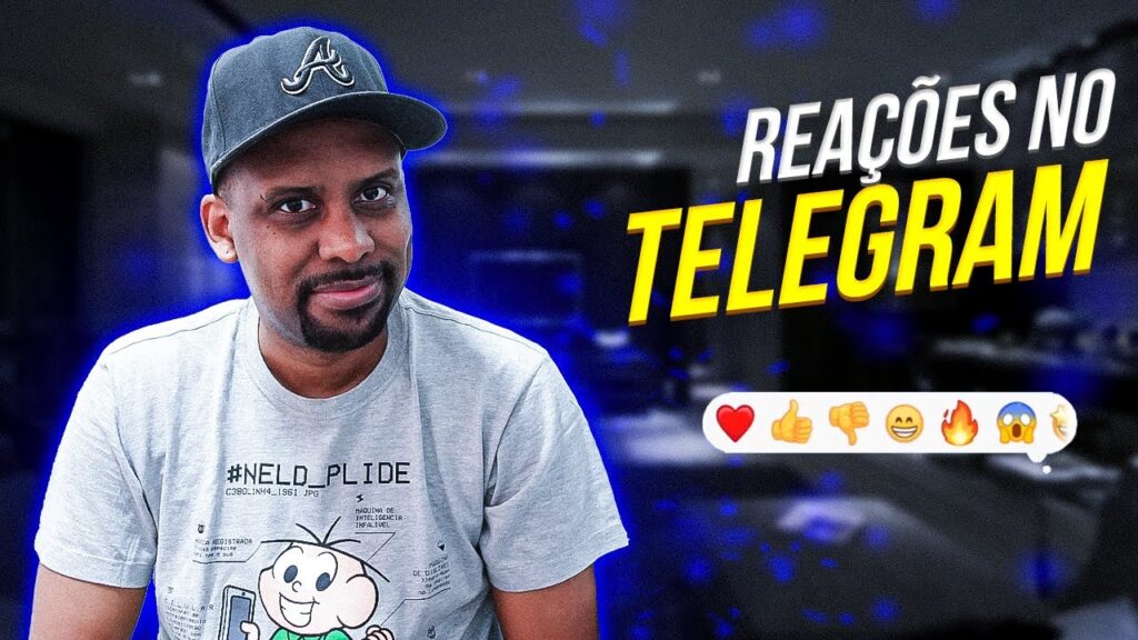 Como reagir a mensagens no telegram 1