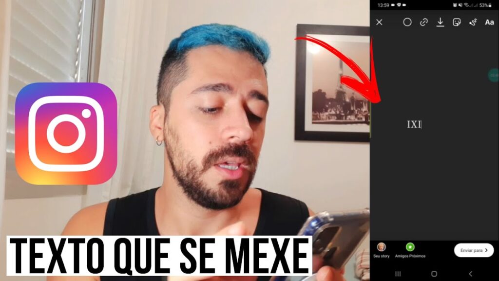 Como escrever textos animados nos stories do instagram 1