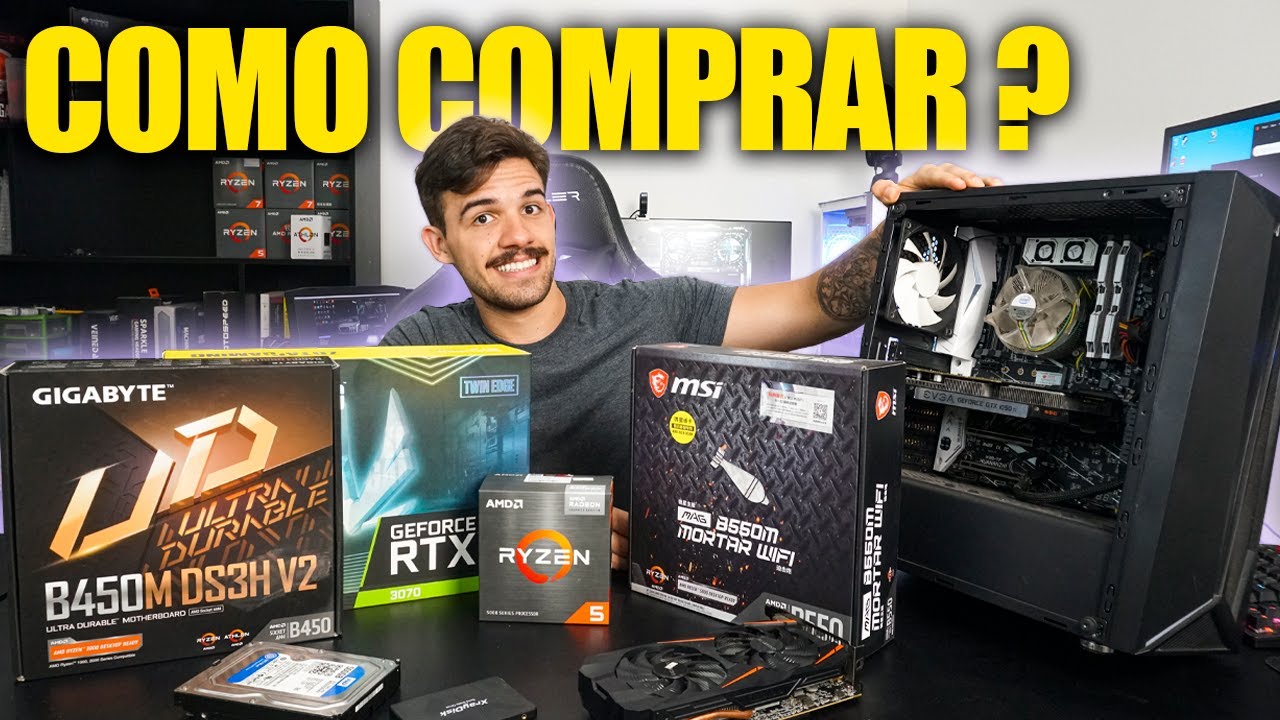 Como montar pc gamer site meupcnet ajuda a escolher pecas e ver preco 9