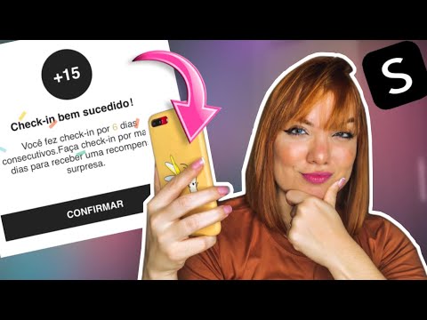 Como ganhar pontos na shein fazendo check in diario edapps 1