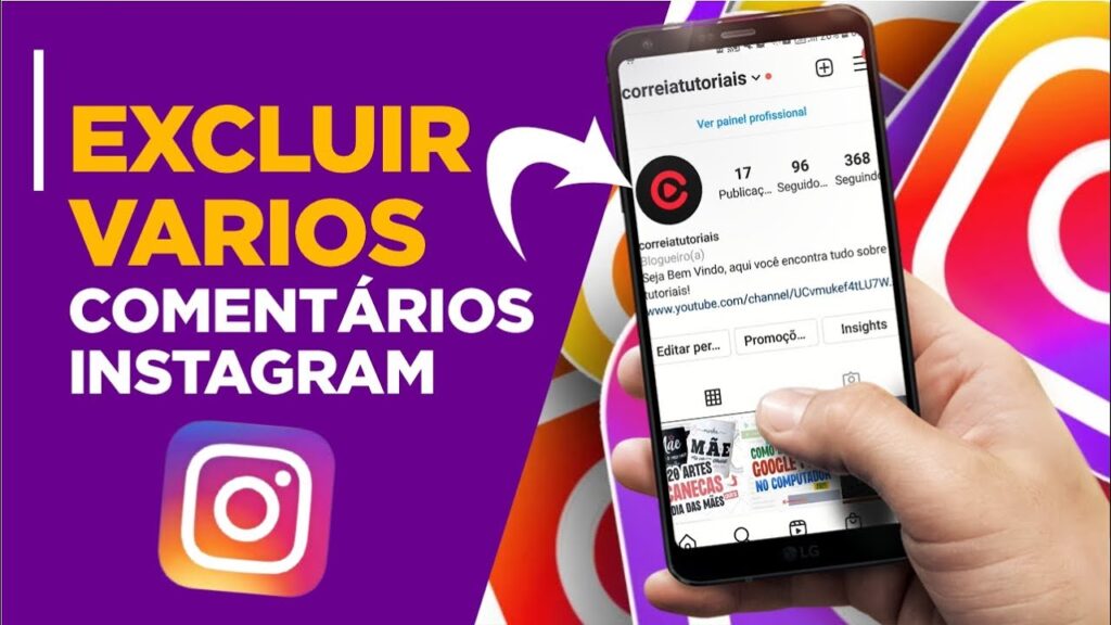 Como excluir varios comentarios de uma so vez no instagram 1