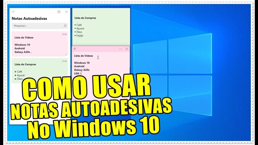 Como usar sticky notes online notas autoadesivas do windows estao na web 1