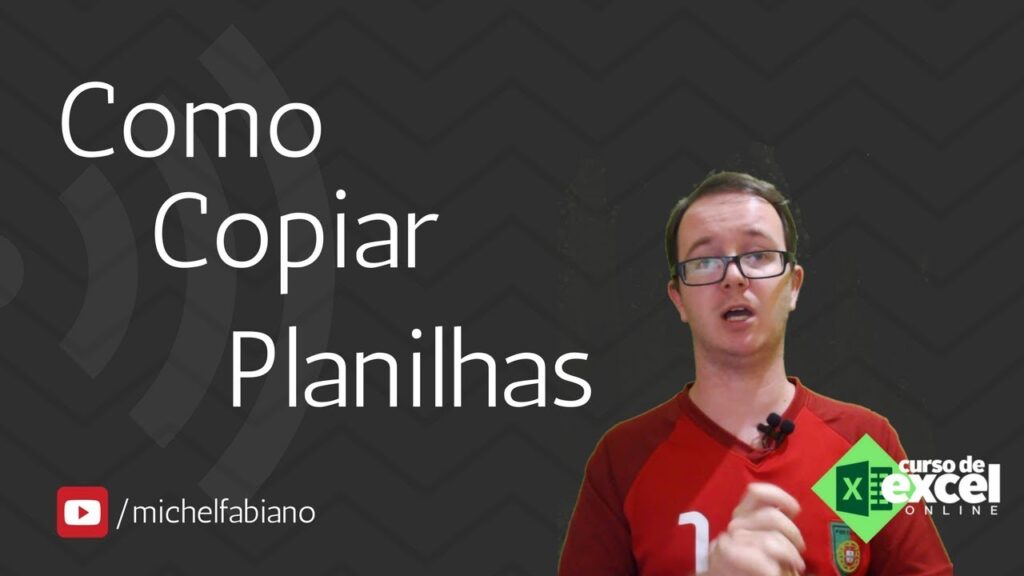 Como copiar planilha do excel 1