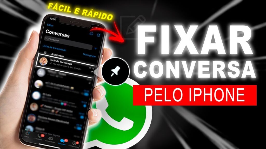 Como fixar conversa no whatsapp do iphone edapps 1