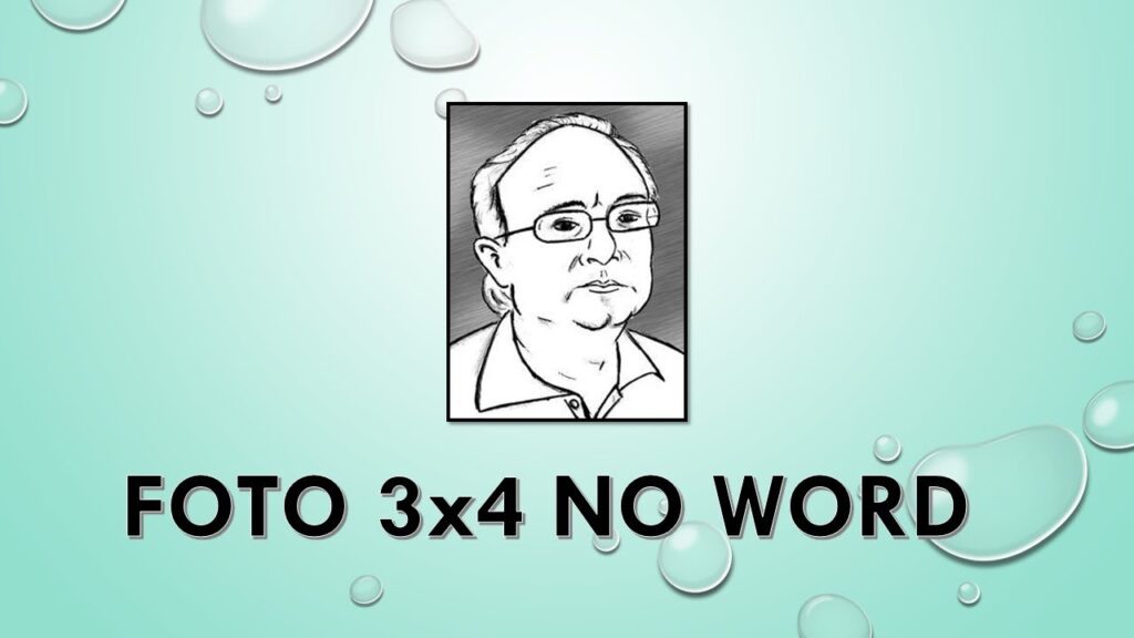 Como fazer e imprimir foto 3x4 no word edsoftwares 1