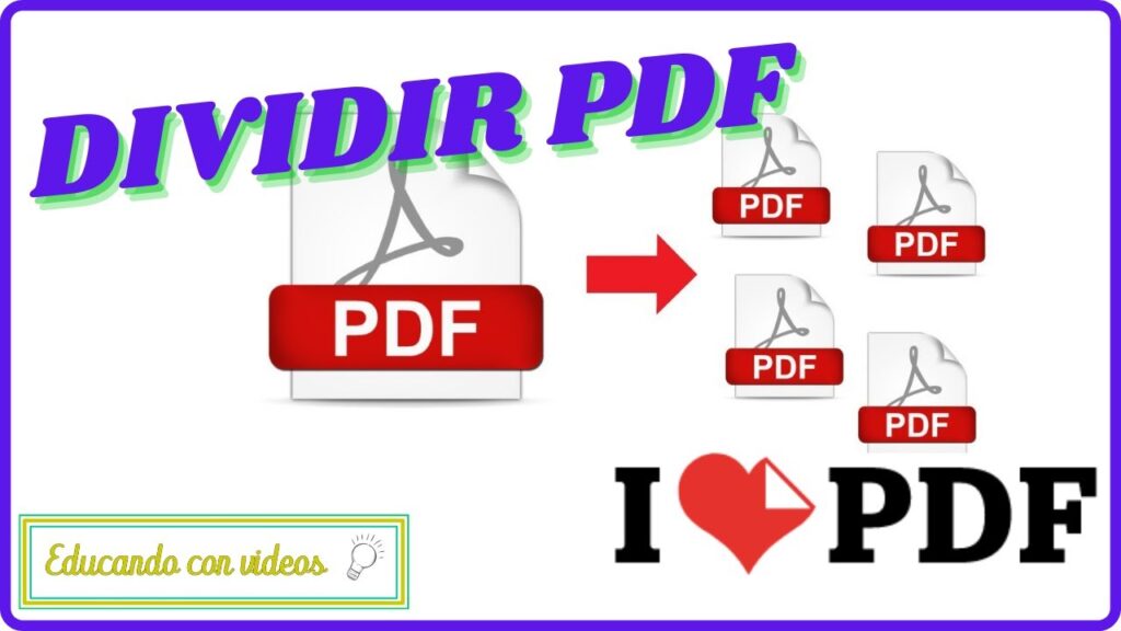 Como separar pdf online com o i love pdf edsoftwares 1
