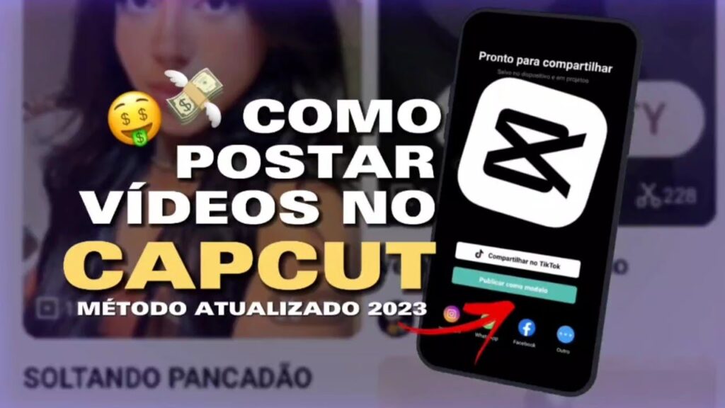 Como postar video no capcut 1