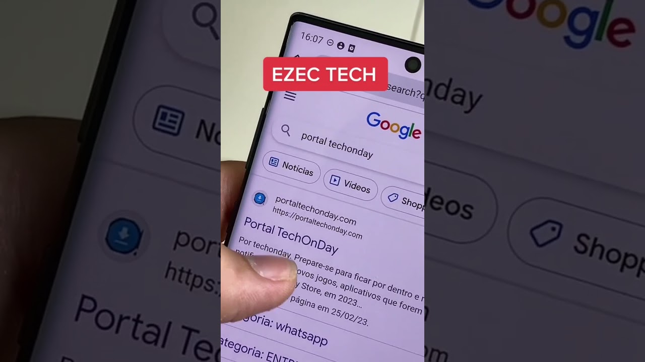 Como entrar no canal do techtudo no whatsapp edapps 7