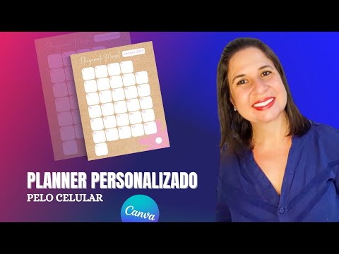 Como fazer um planner 2022 no canva pelo celular 1