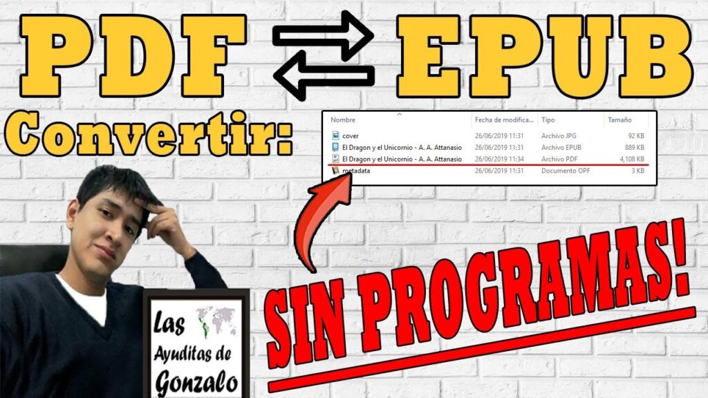 Como converter epub para pdf 1