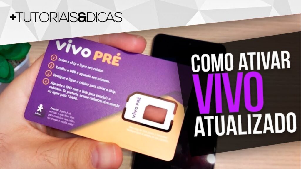 Como cadastrar e ativar o chip da vivo edmobile 1