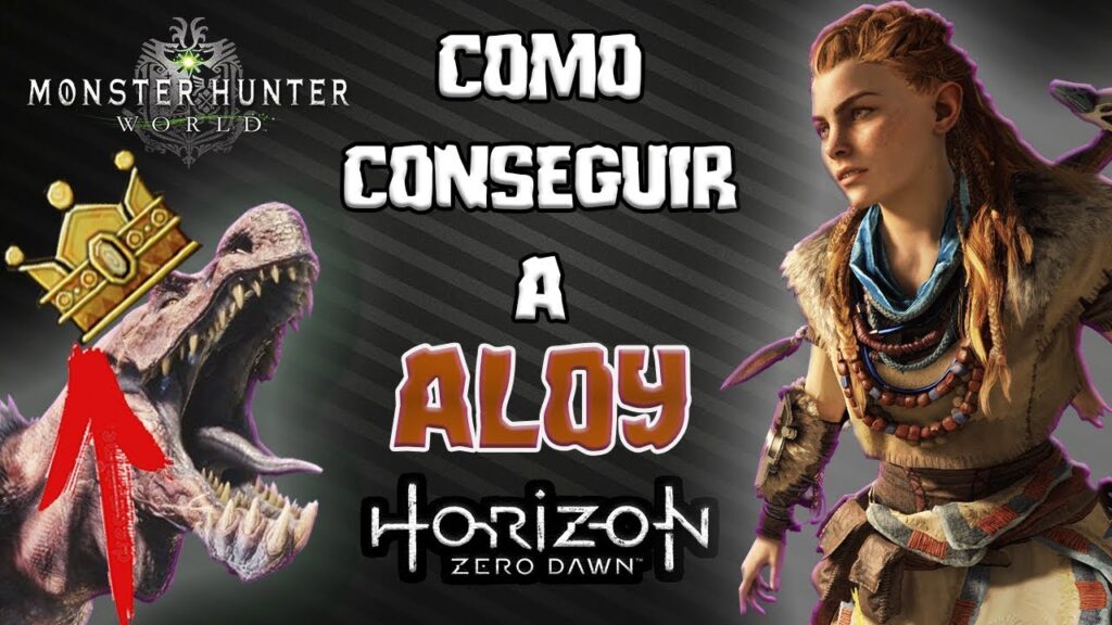 Como conseguir itens de horizon zero dawn em monster hunter world 1
