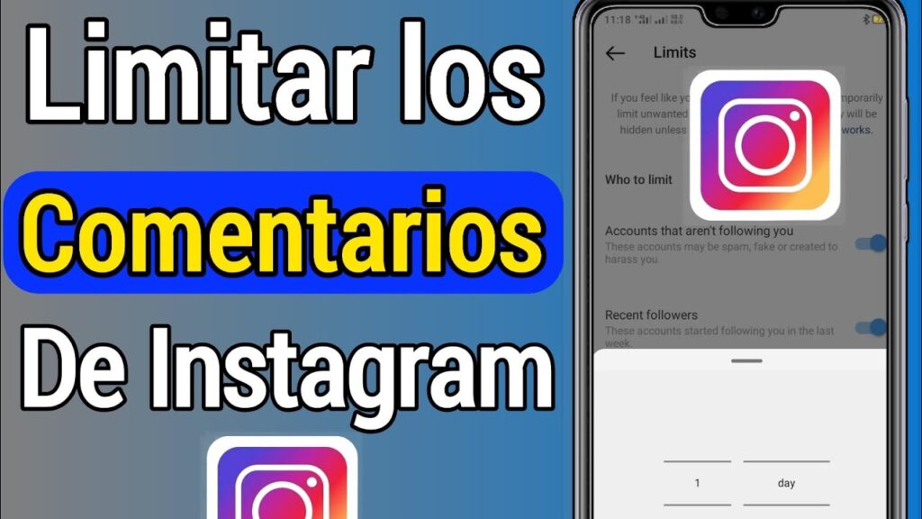 Como limitar comentarios no instagram 1