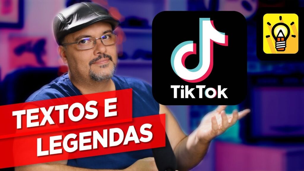 Como colocar legenda no tiktok 1