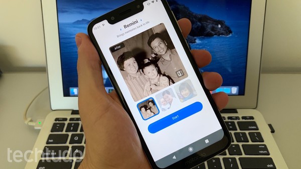Como usar o app remini para restauracao de fotos antigas ou borradas 1