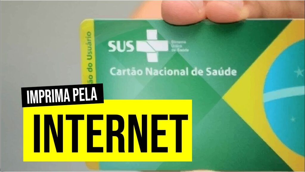 Como imprimir cartao do sus 1