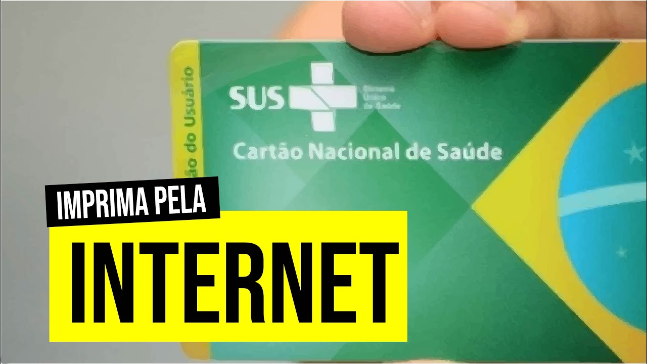 Como imprimir cartao do sus 7