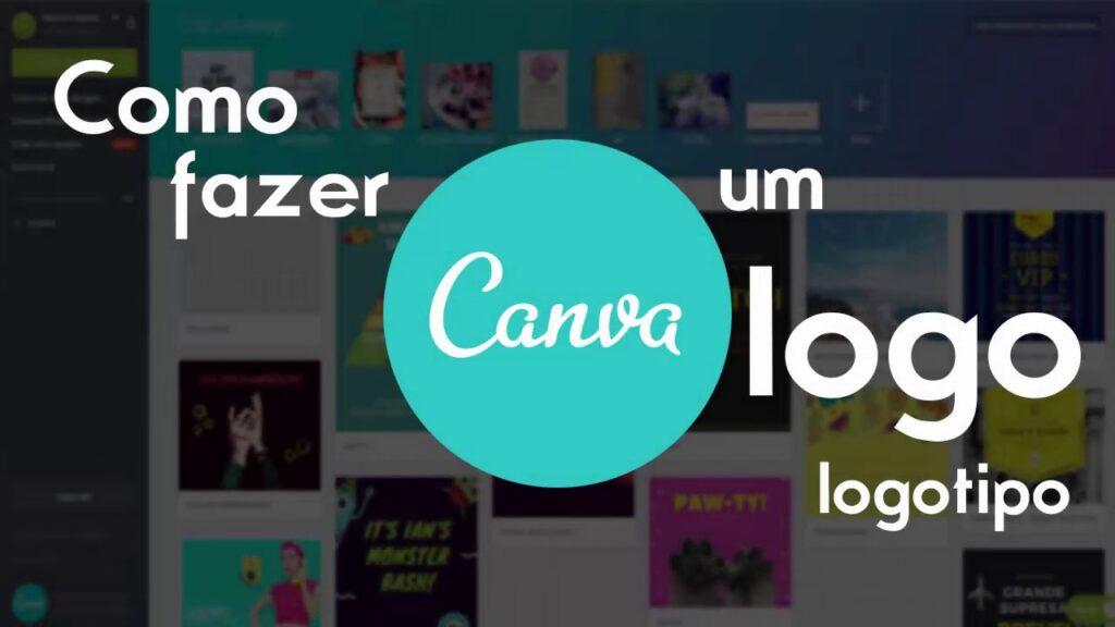 Como criar um logotipo ou nome personalizado no canva 1