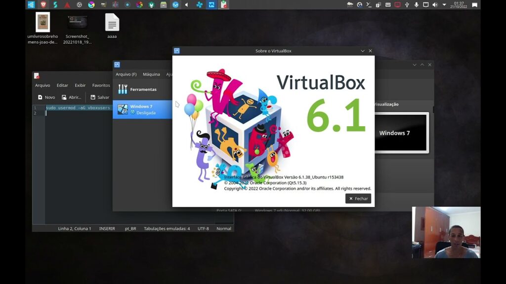 Como iniciar uma maquina virtual do virtualbox via usb 1