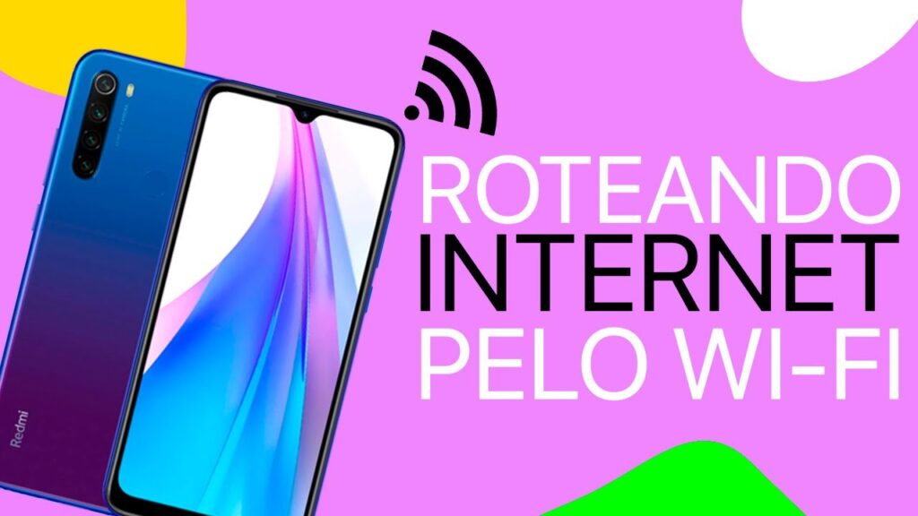 Como usar o celular da xiaomi Como roteador e compartilhar internet 1