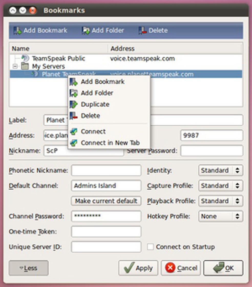 Como usar o teamspeak 3 1