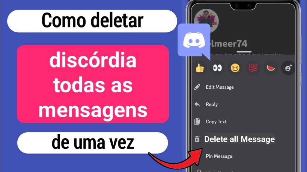 Como apagar uma mensagem no discord 1