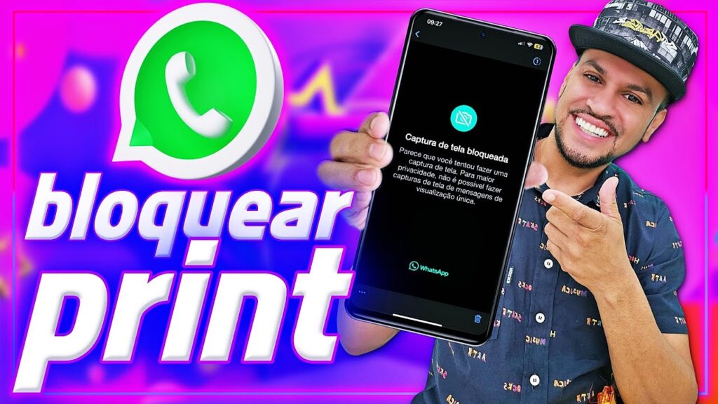 Como bloquear print no whatsapp 1