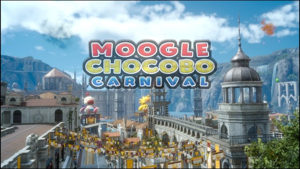 Como ver atracoes do moogle chocobo carnival em final fantasy xv 1