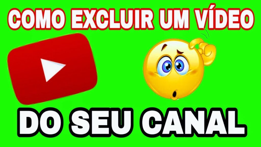 Como excluir video do youtube 1