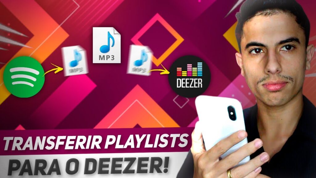 Como transferir playlists do spotify para o deezer pelo celular 1