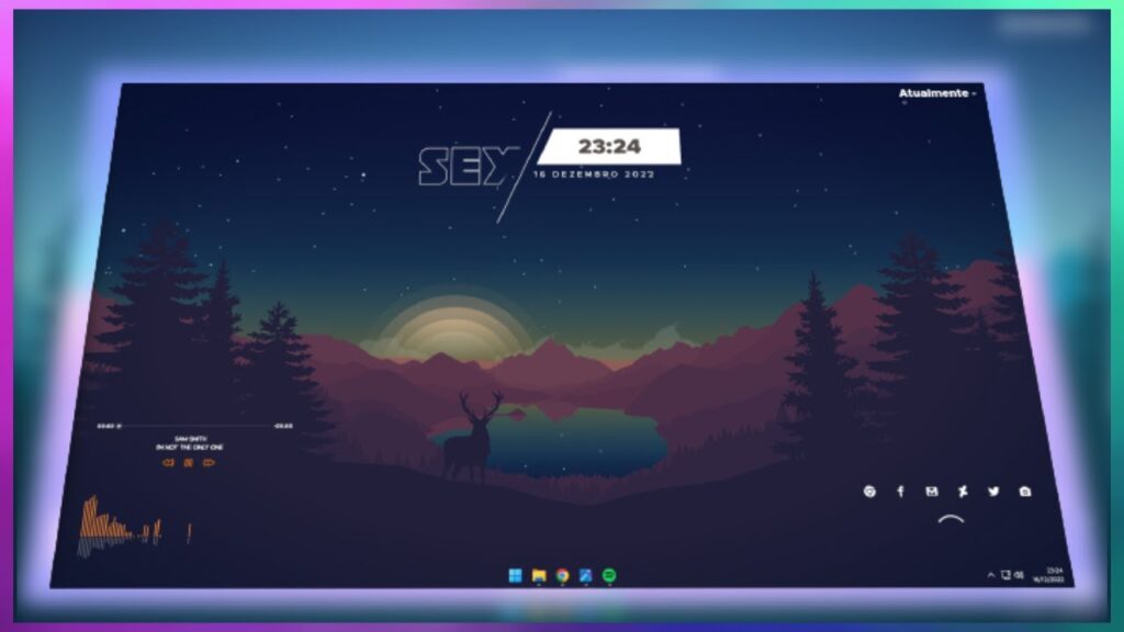 Como usar o rainmeter para controlar o desempenho do seu pc 1