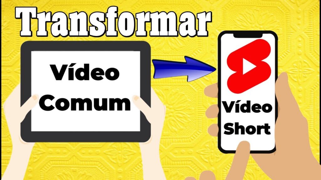 Como transformar qualquer video do youtube em shorts pelo celular 1