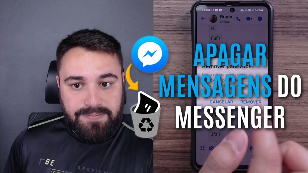 Como apagar mensagem enviada no facebook messenger pelo celular 1
