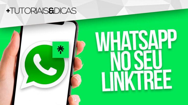 Como colocar o whatsapp no linktree