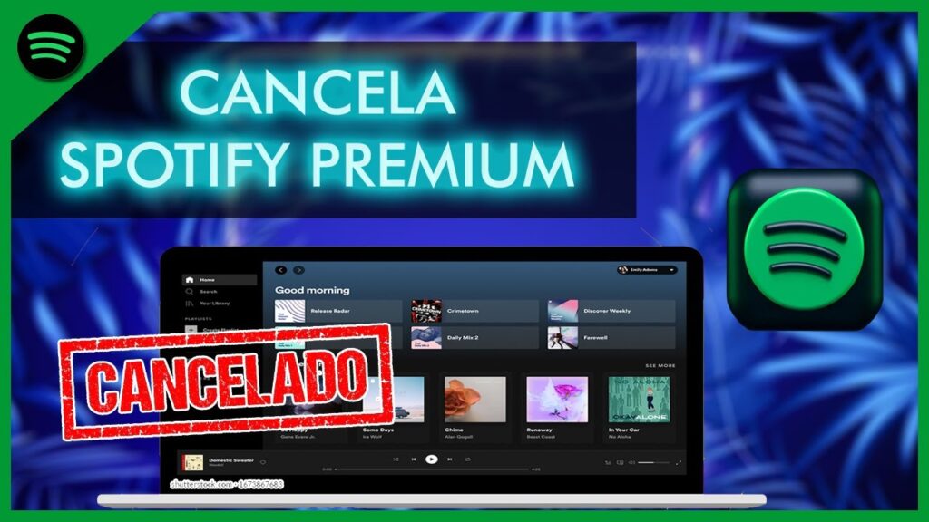 Como cancelar spotify premium pelo computador 1