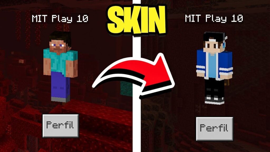 Como colocar skin no minecraft edjogos 1
