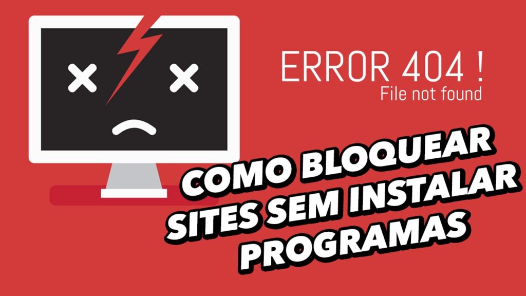 Como bloquear sites sem precisar baixar programas no seu computador 1