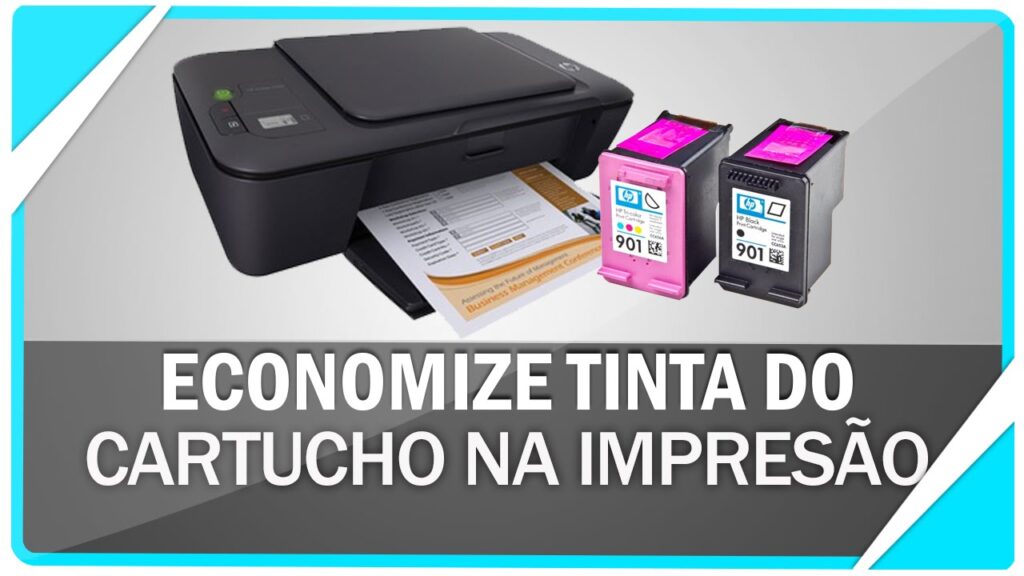 Como gastar menos tinta na hora de imprimir 1