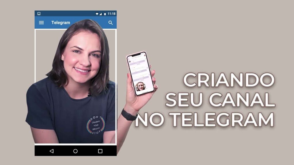 Como criar um canal no telegram 1
