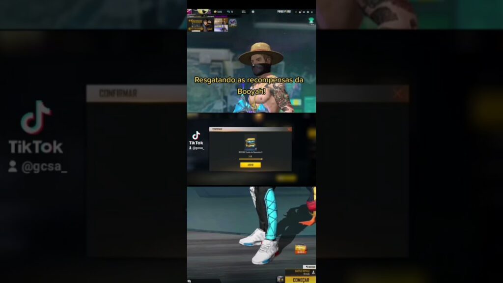 Como vincular free fire com booyah e ganhar drops de diamantes e armas esports 1