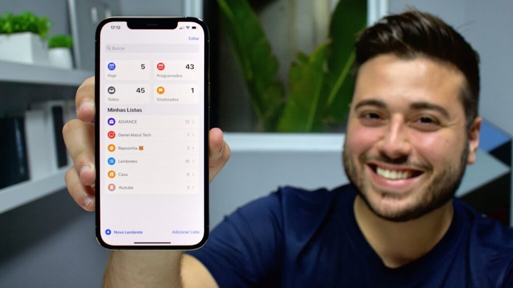 Como criar um lembrete no calendario do iphone 1