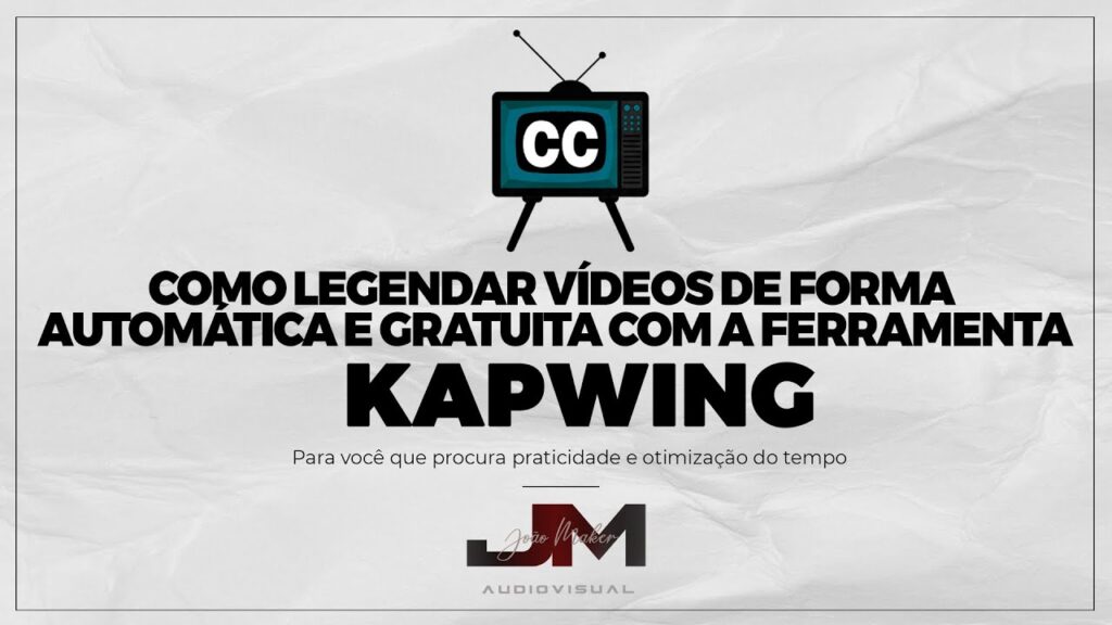 Como colocar legenda em video com kapwing 1