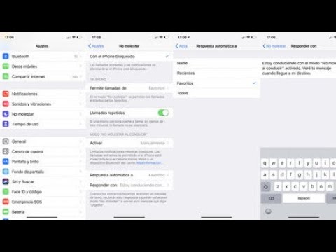 Como enviar respostas automaticas no iphone 1