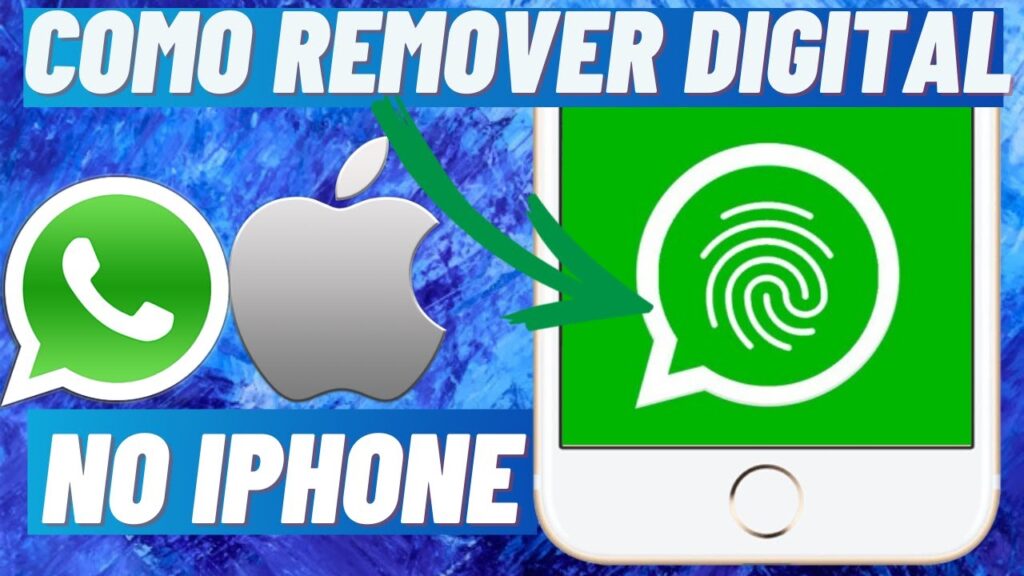Como tirar a impressao digital do whatsapp no android e iphone ios 1