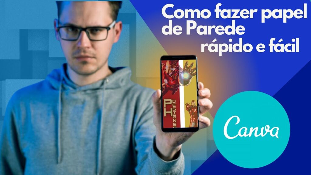 Como fazer papel de parede para celular com o app canva 1