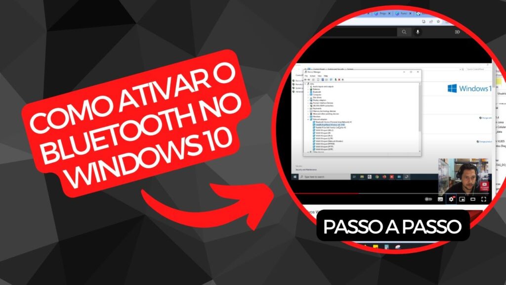 Como ativar o bluetooth no windows 10 1