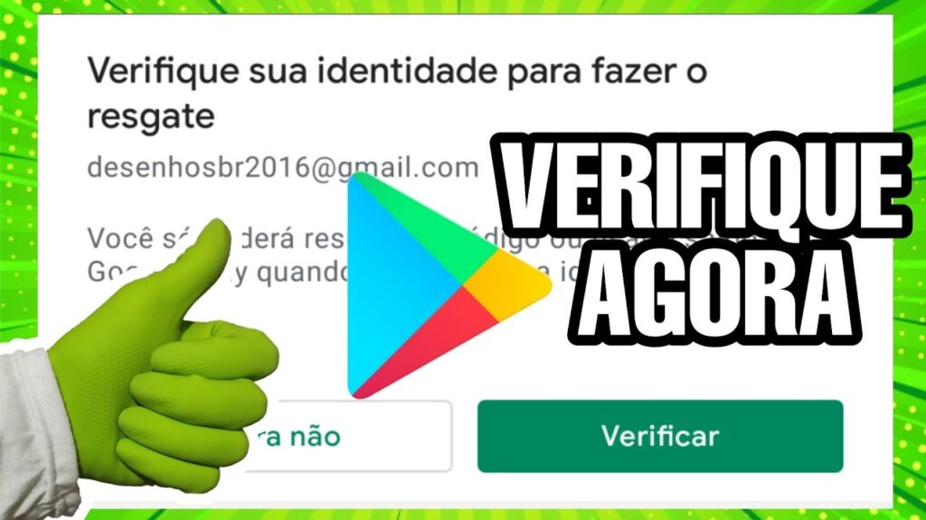 Como confirmar identidade na google play saiba Como verificar conta 1