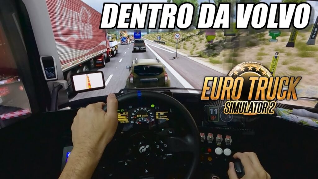 Como jogar simulador de caminhao europa 2 e dirigir veiculo realista 1