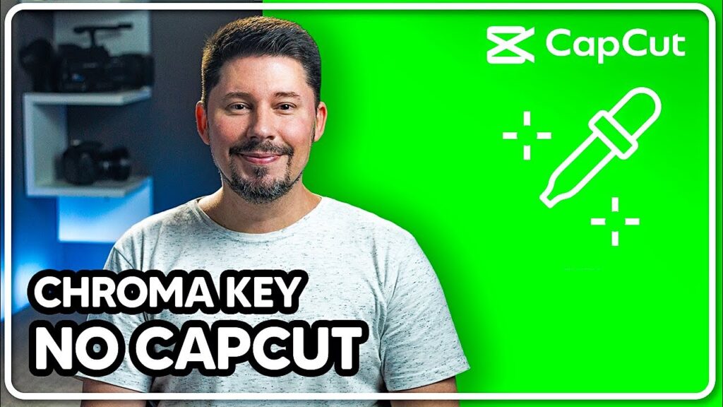 Como colocar chroma key no capcut e mudar o fundo de videos no celular 1